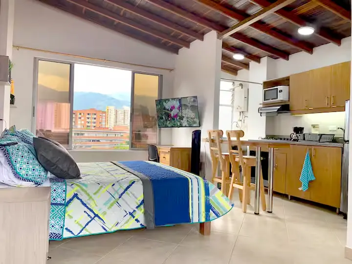 Apartamento amoblado en Laureles Medellín, 601 Acacias cerca al Éxito de Laureles