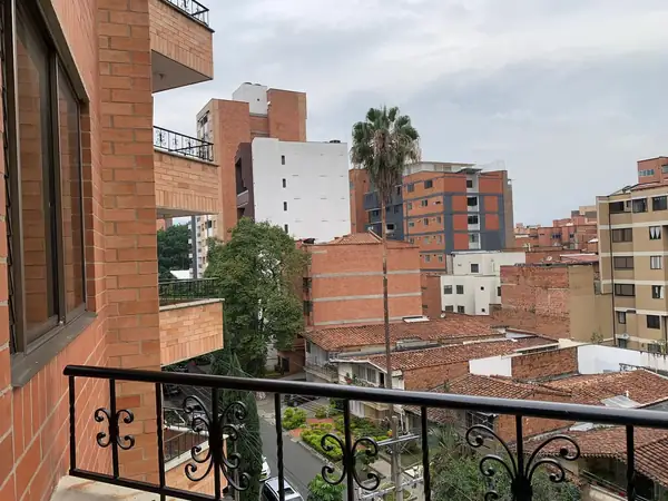 Vista de Laureles desde el balcón